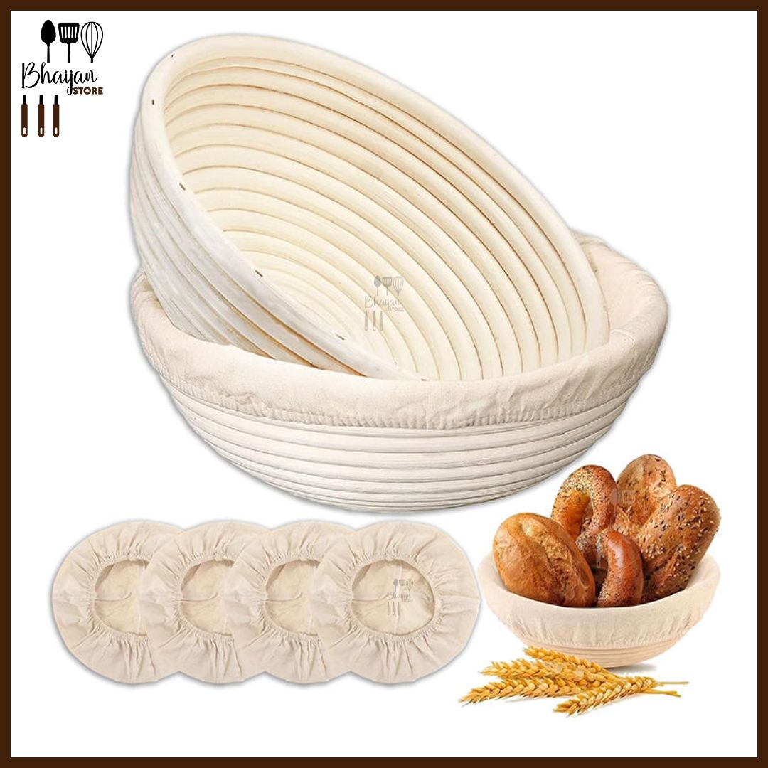 Bread Proofing Basket (Banneton) with Liner