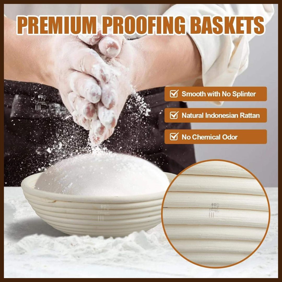 Bread Proofing Basket (Banneton) with Liner