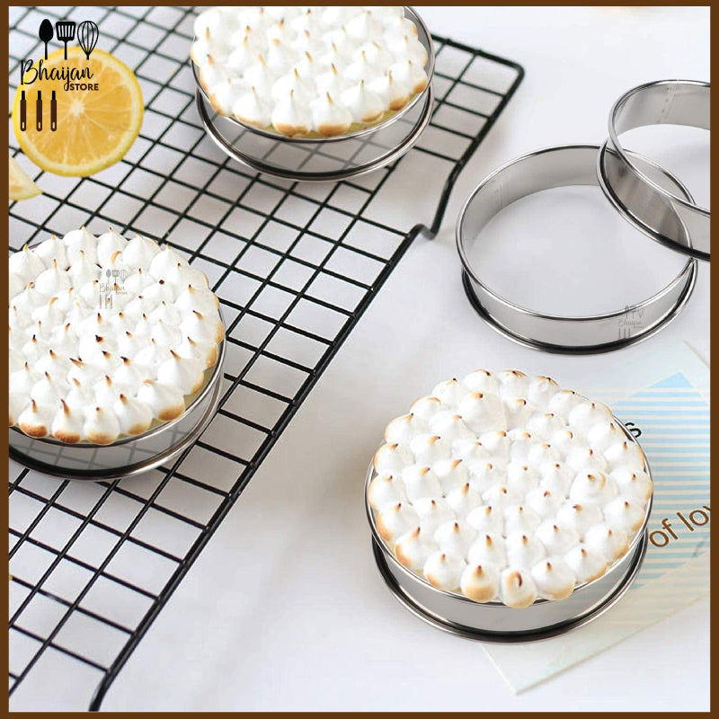 Bun Ring Stainless Steel With Rolled Edges