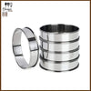 Bun Ring Stainless Steel With Rolled Edges