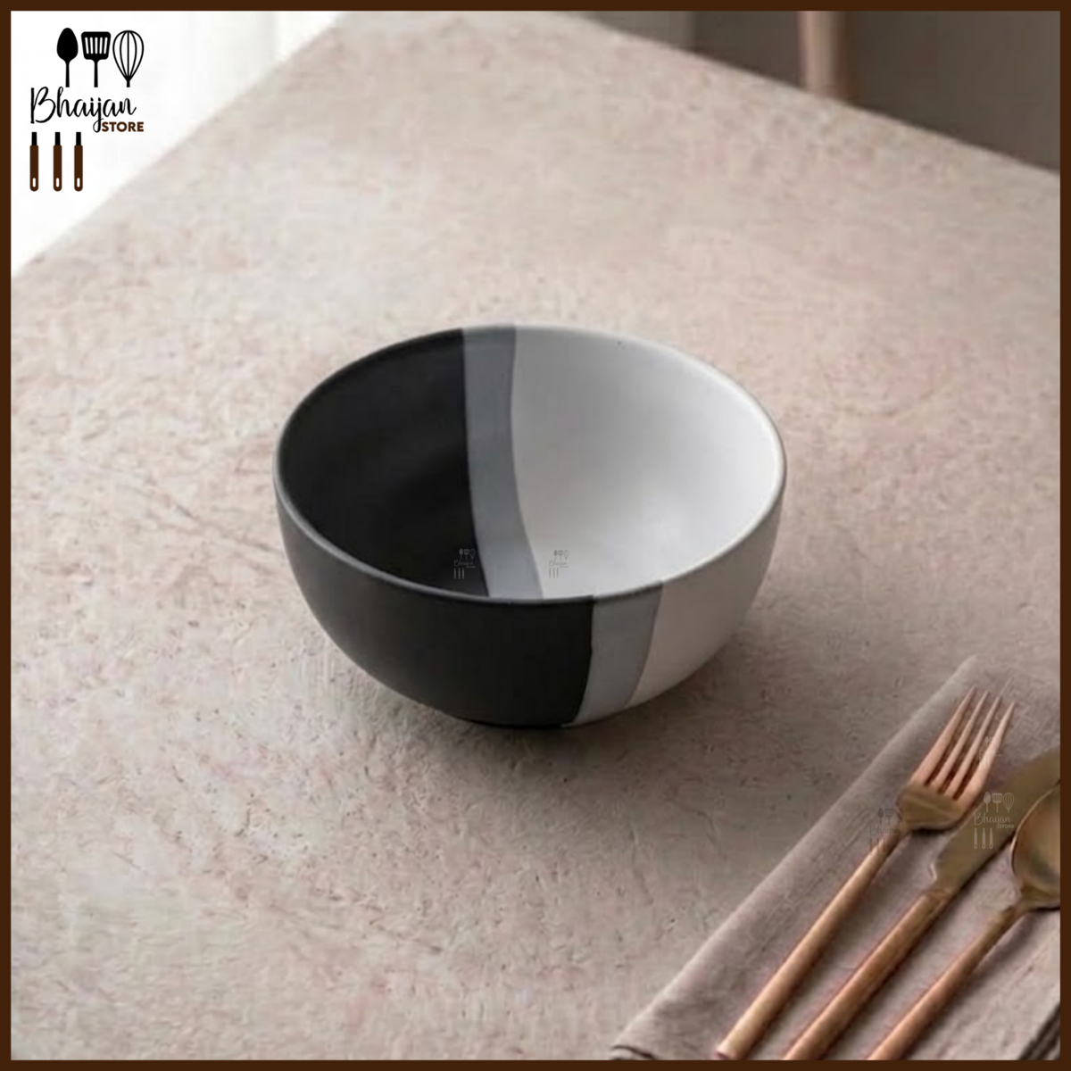 Ceramic Stackable Soup Bowl - 4 Inch