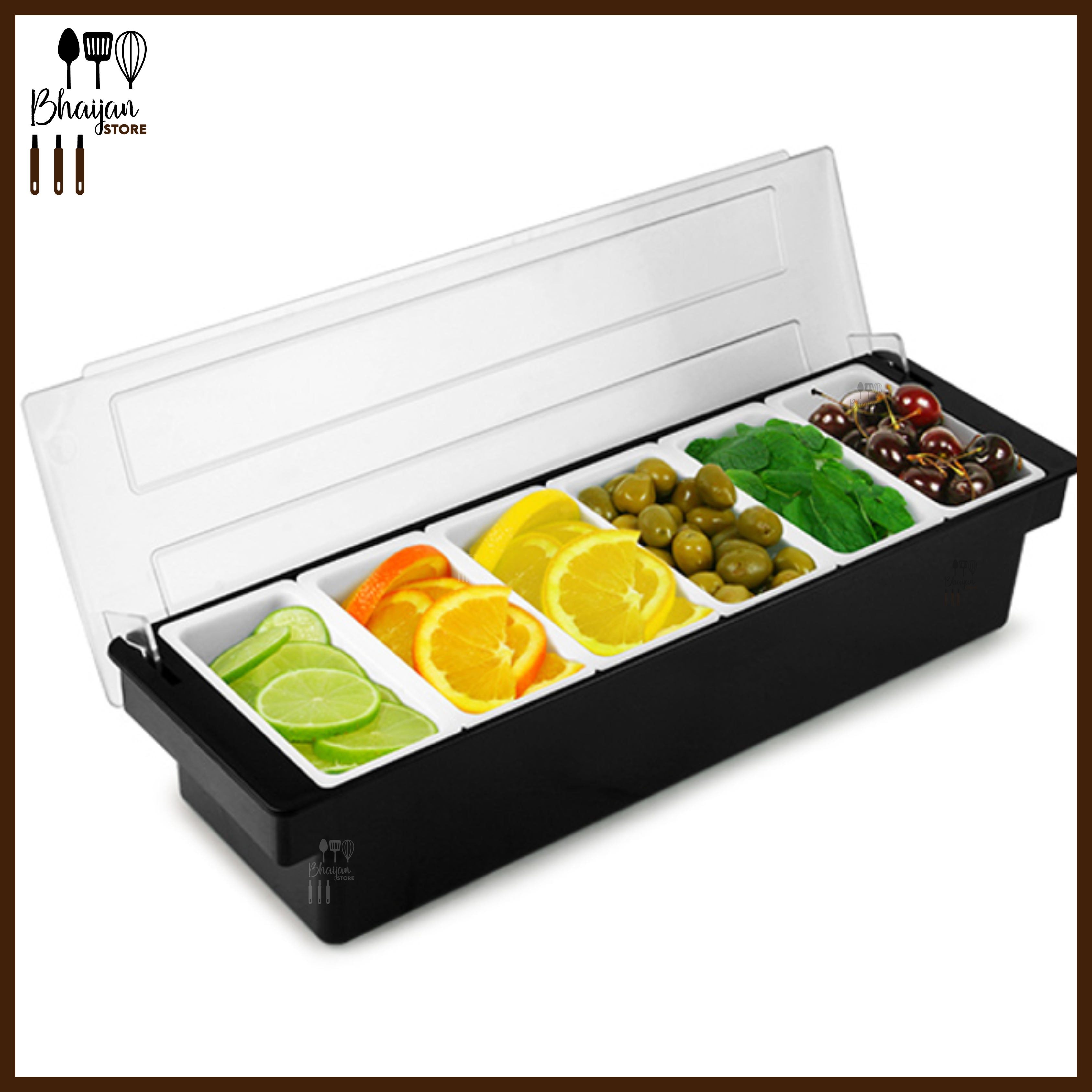 Bar Garnish Tray – Cocktail Garnish Organizer