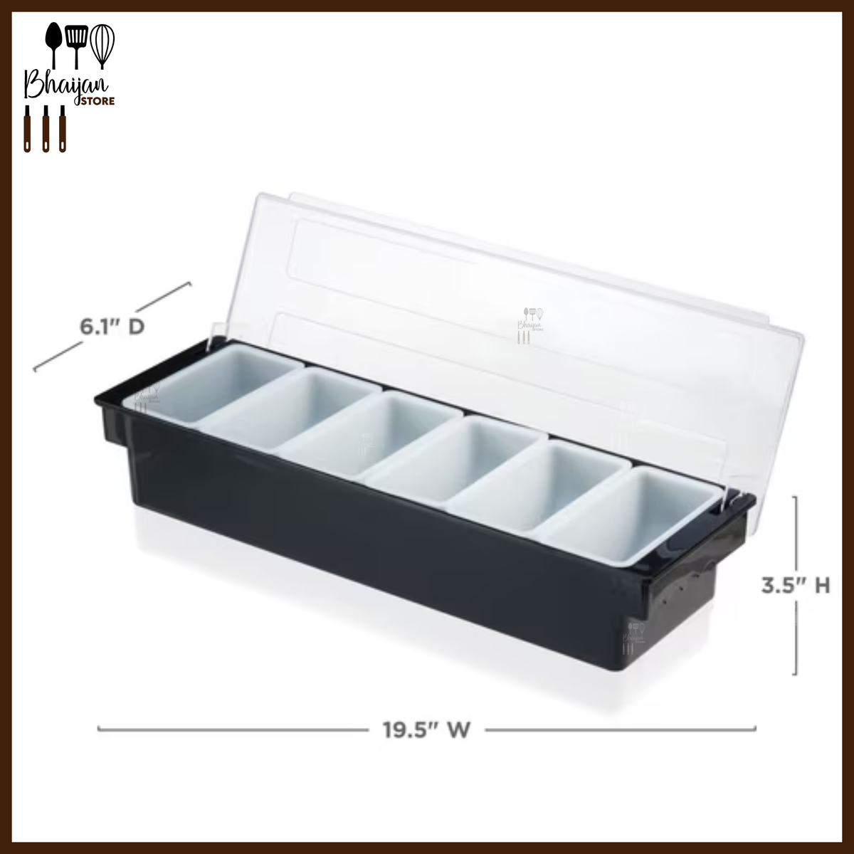 Bar Garnish Tray – Cocktail Garnish Organizer