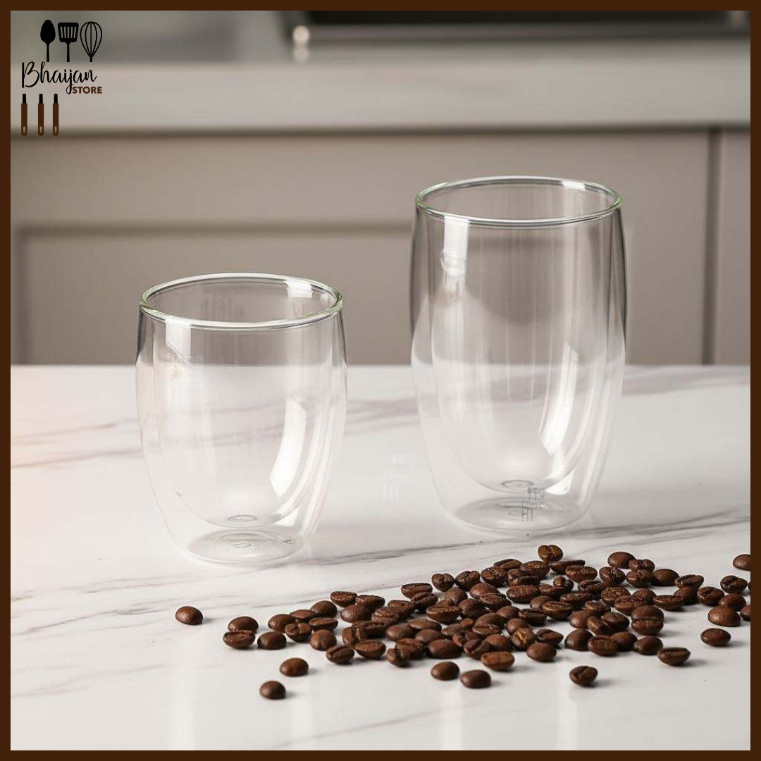 Double Wall Glass Coffee Cup