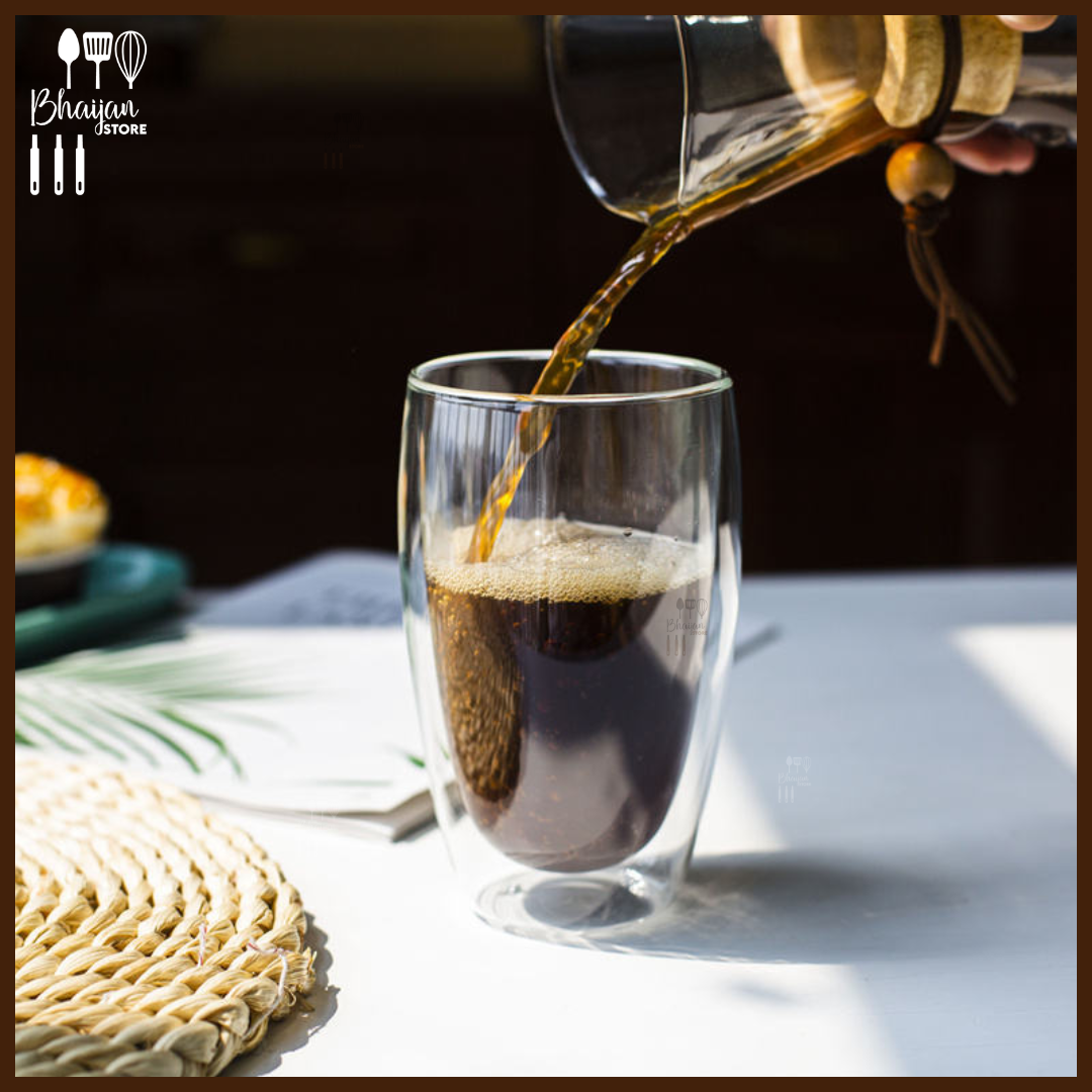 Double Wall Glass Coffee Cup