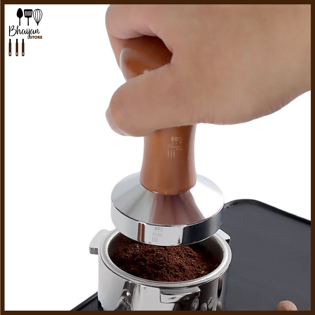 Coffee Tamper 53mm / 58mm – Brown
