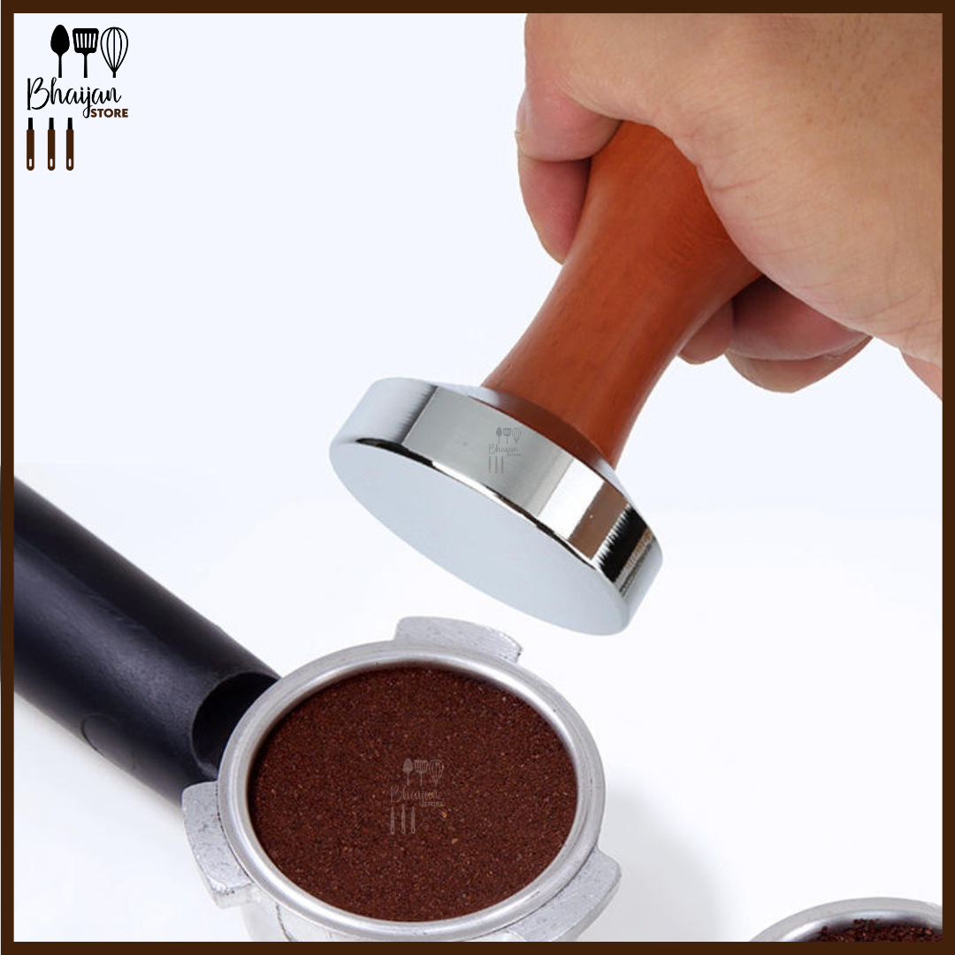 Coffee Tamper 53mm / 58mm – Brown