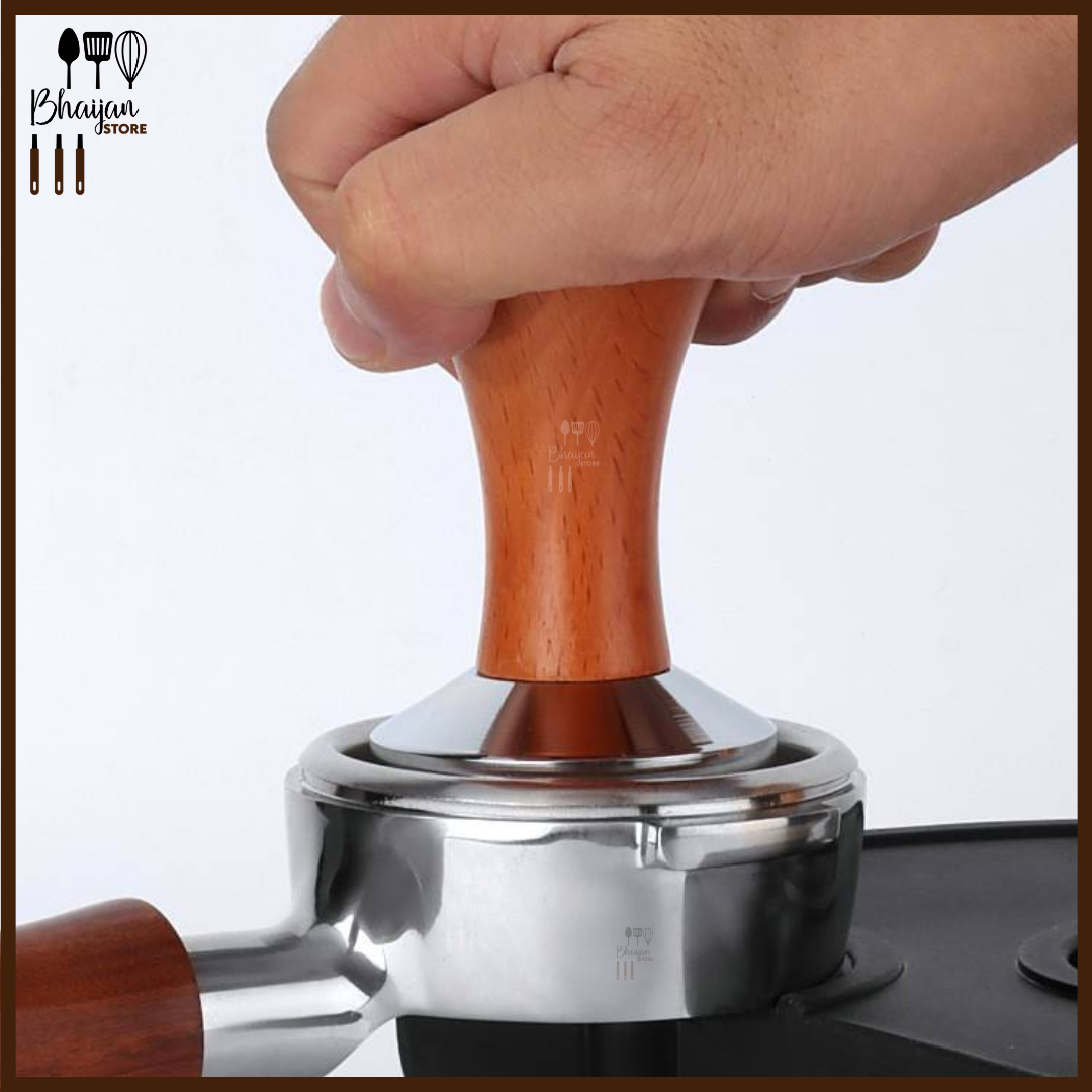 Coffee Tamper 53mm / 58mm – Brown