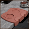 Double Silicone Coffee Tamper Mat – Brown