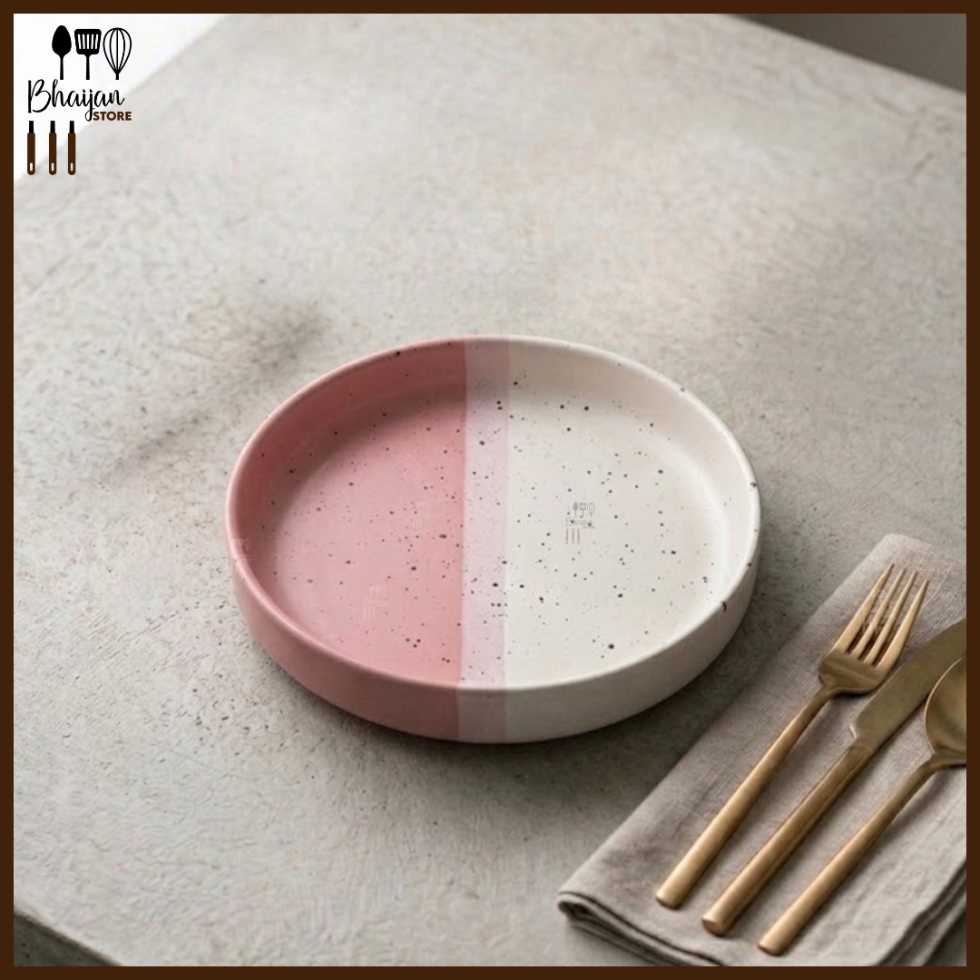 Ceramic Collar Side Plate - 6 Inch