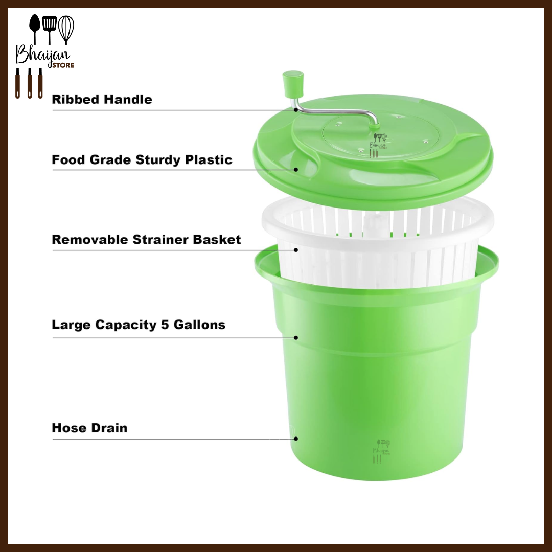 12L Commercial Salad Spinner