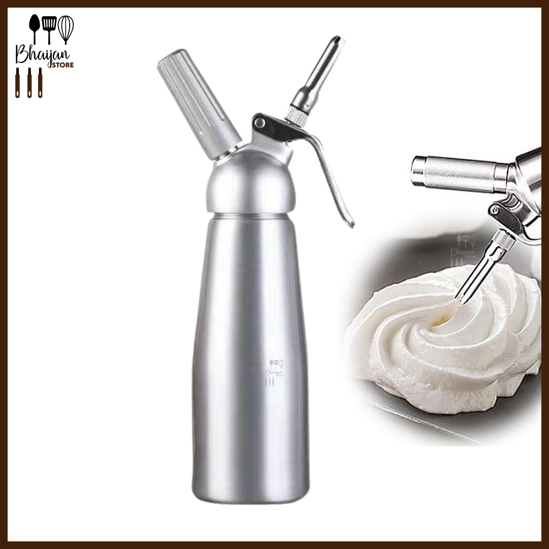 Cream Whipper Dispenser – Stainless Steel