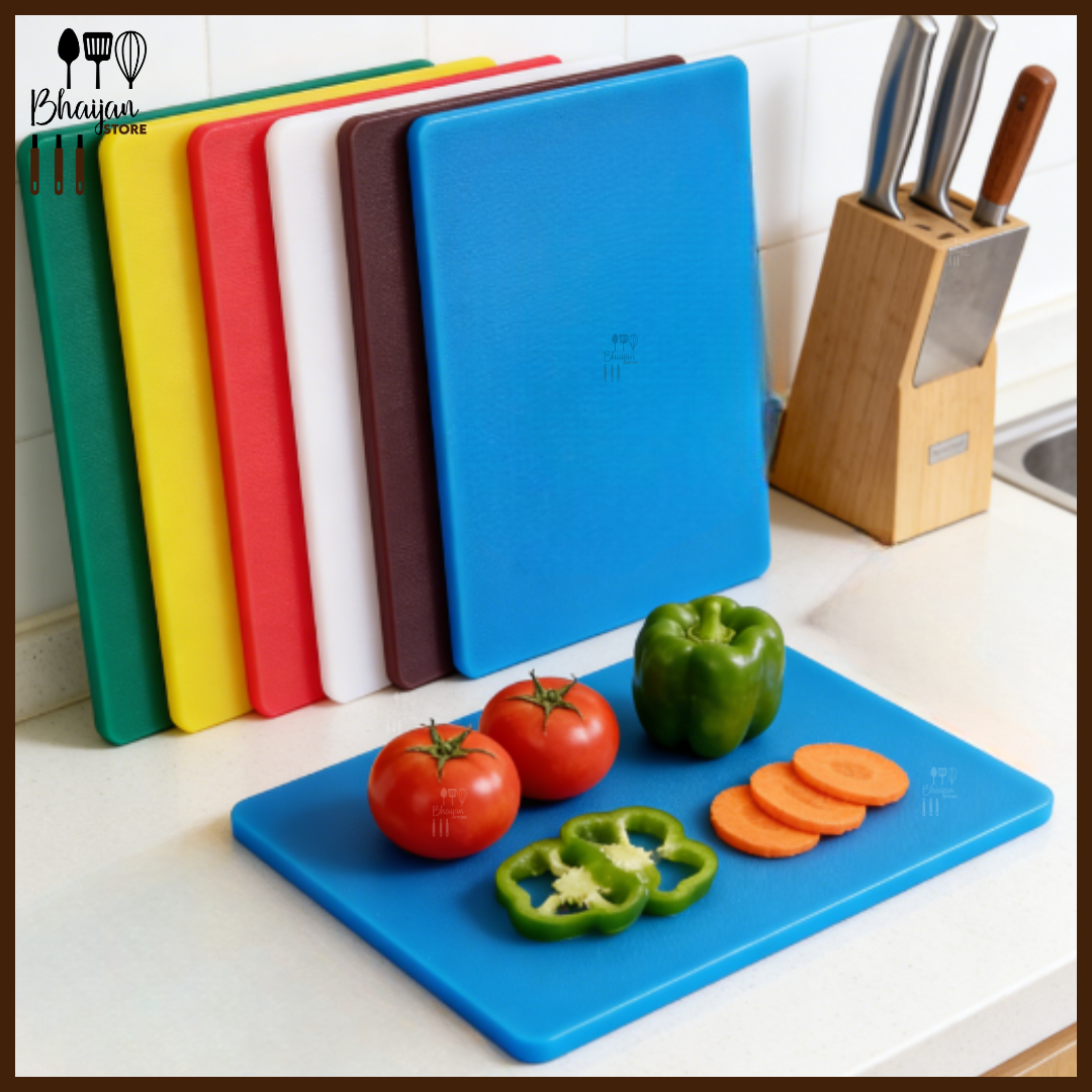 Color-Coded HDPE Cutting Board – 30×45×1.5cm