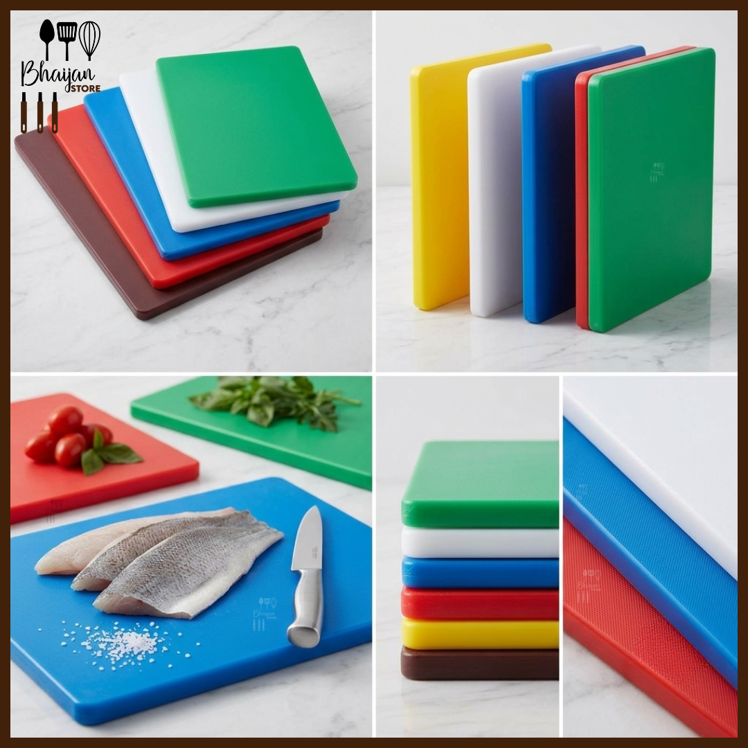 Color-Coded HDPE Cutting Board – 40×60×1.5cm
