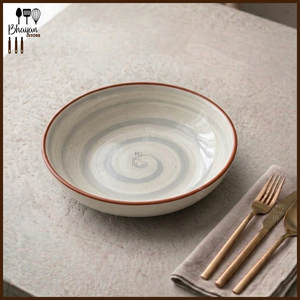 Ceramic Deep Plate - 8 Inch