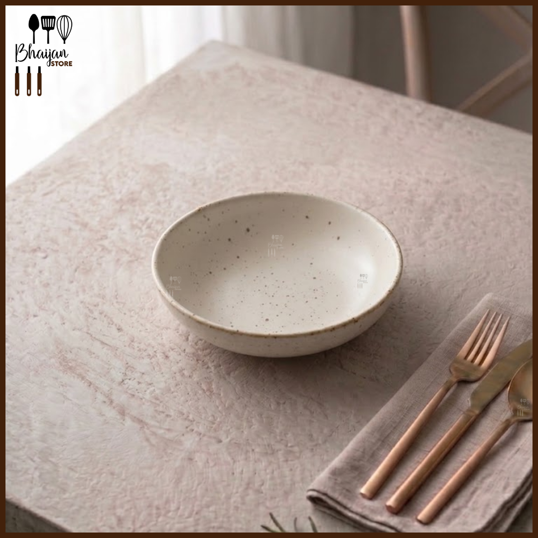 Ceramic Deep Plate - 8 Inch