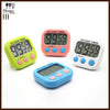 Digital Kitchen Timer with Alarm & Magnetic Back (Battery Operated)
