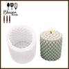 Doted Silicon Candle Mold