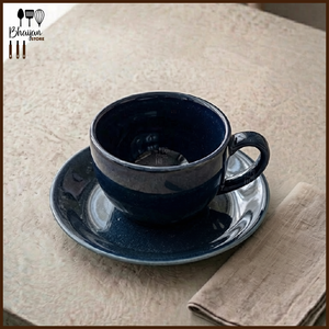 Ceramic Elan Tea Cup & Saucer Set