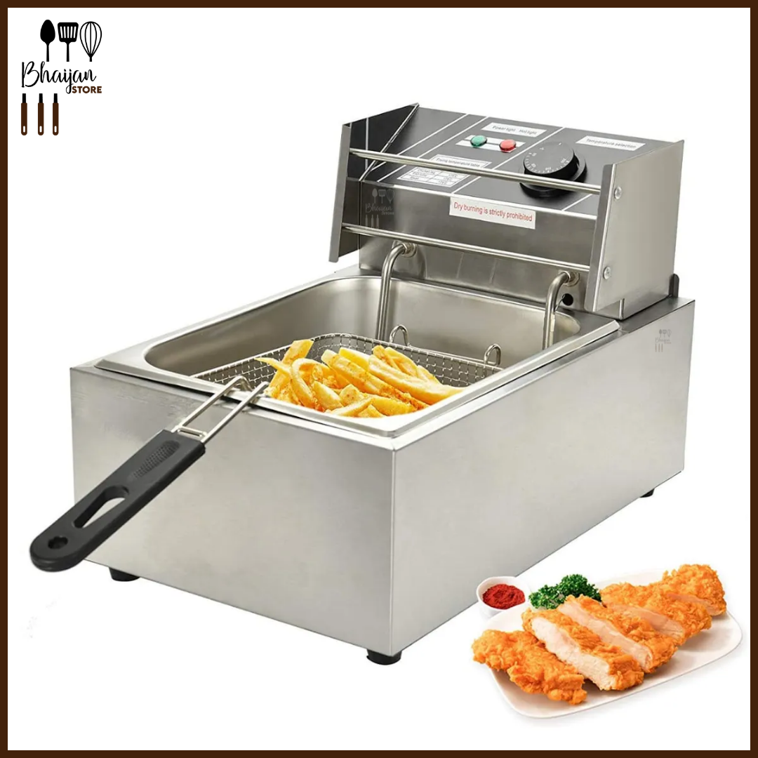 Electric Fryer - 6 Liters Single