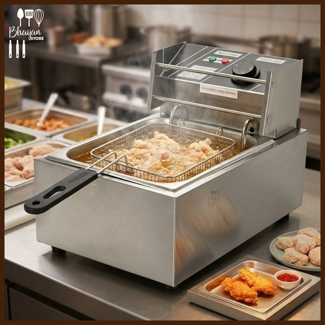 Electric Fryer - 6 Liters Single