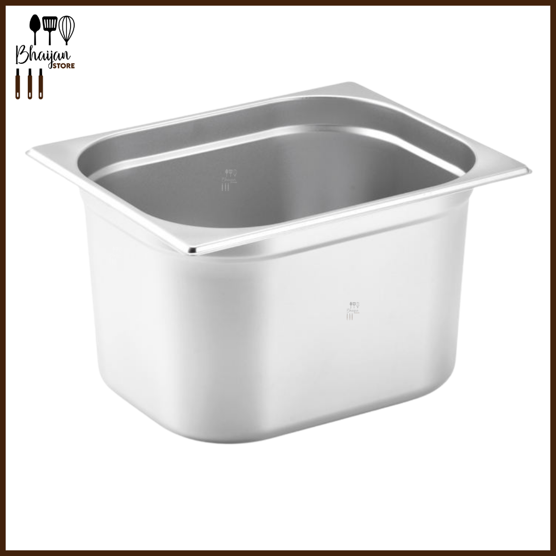 GN Pan 1/2 Stainless Steel Food Pan