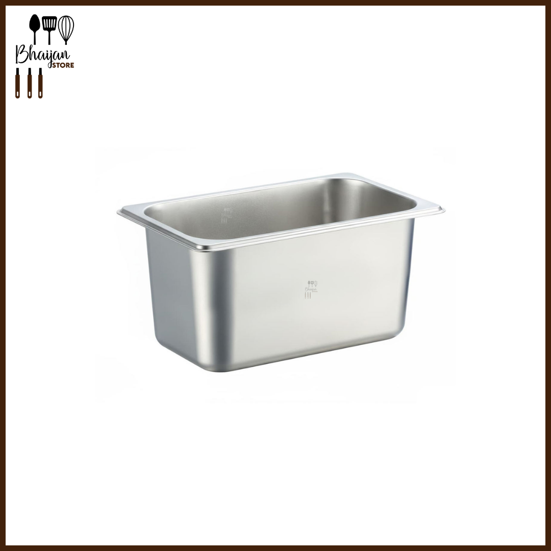 GN Pan 1/4 Stainless Steel Food Pan