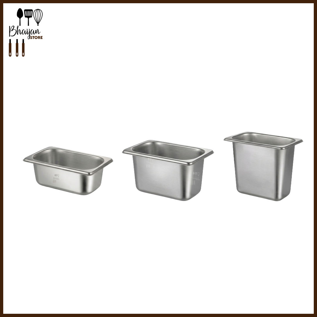 GN Pan 1/9 Stainless Steel Food Pan