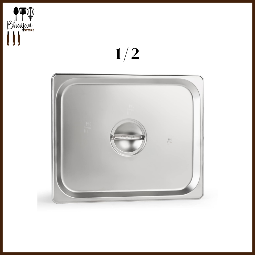 GN Pan Stainless Steel Covers / Lids