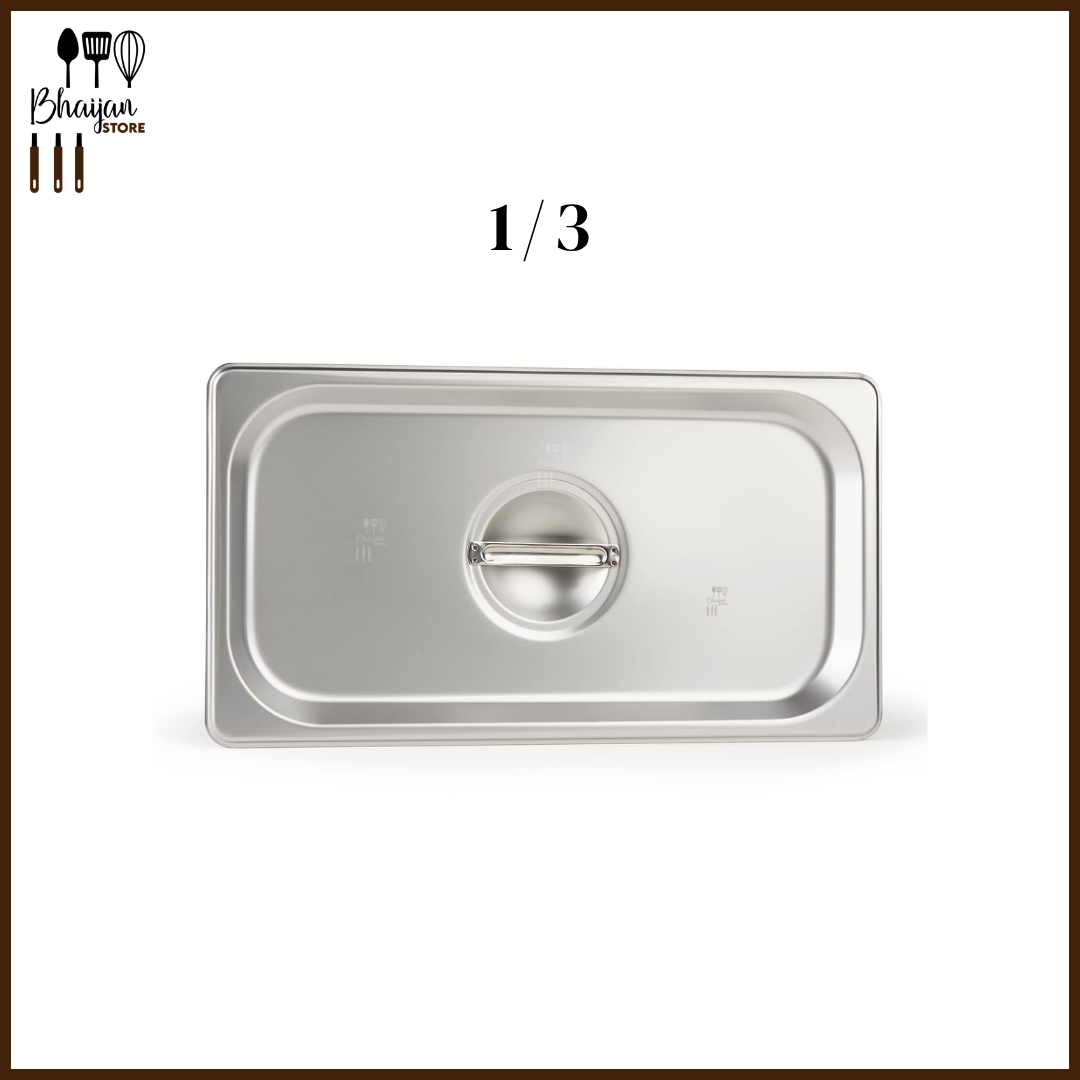 GN Pan Stainless Steel Covers / Lids