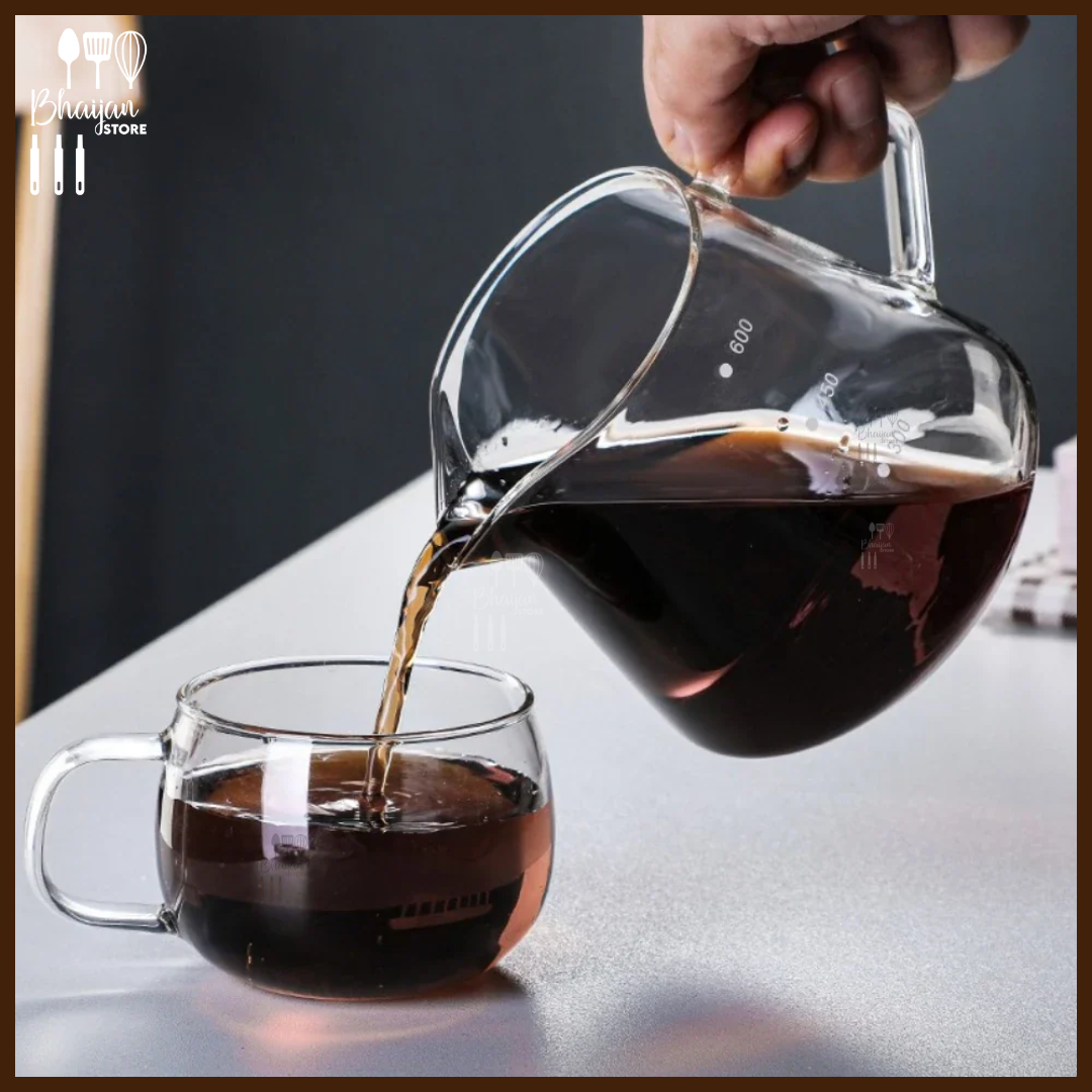 V-60 Cloud Glass Coffee Server 600ml