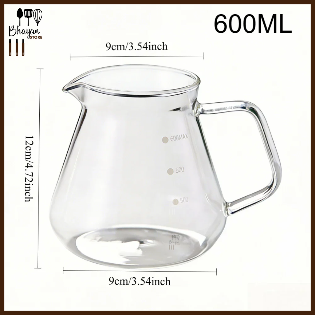 V-60 Cloud Glass Coffee Server 600ml