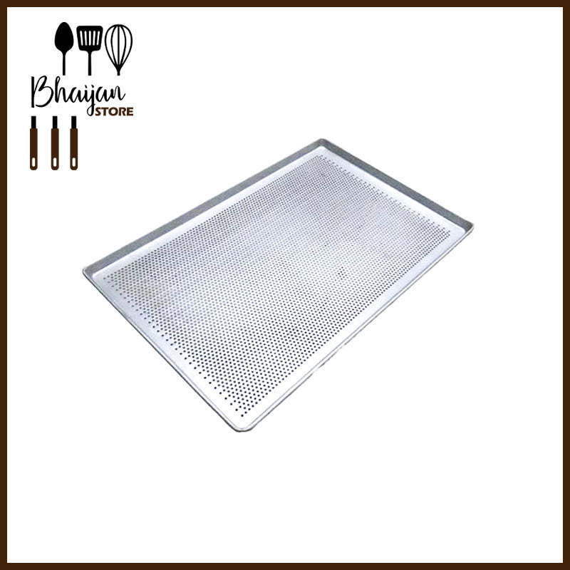 Aluminium Baking Tray (Perforated) 16"x 24" 1" Deep