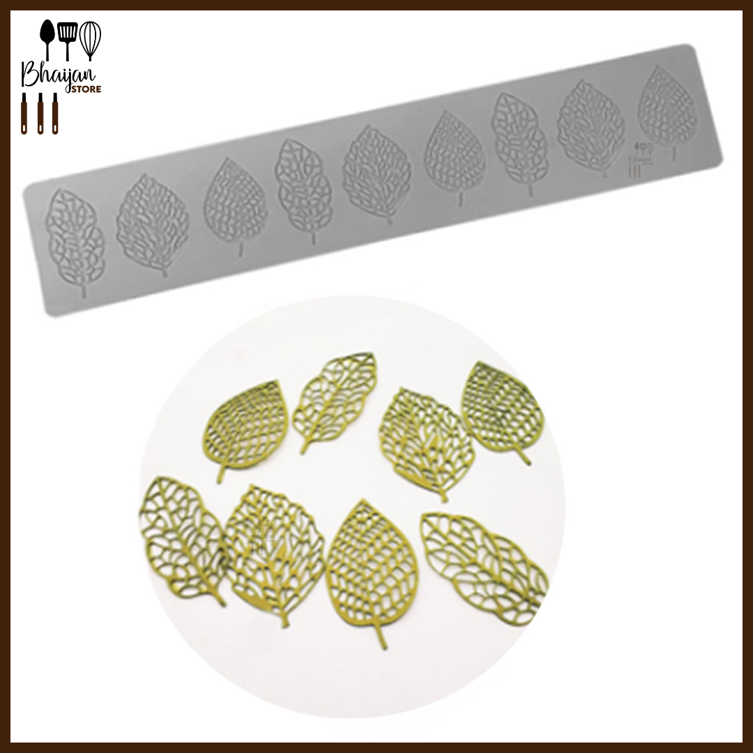 Leaf Pattern Silicone Lace Mat