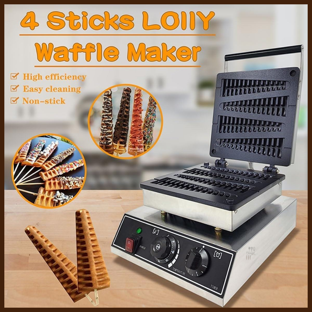 Lolly Shape Waffle Maker