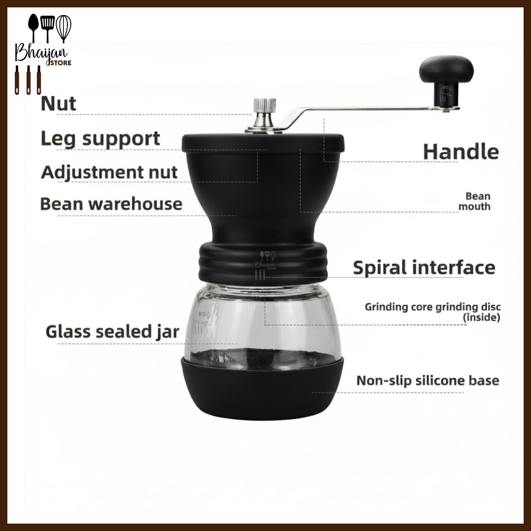 Manual Burr Coffee Grinder