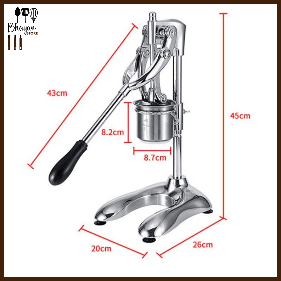 Manual Long Fries Machine – Stainless Steel Long Potato Machine