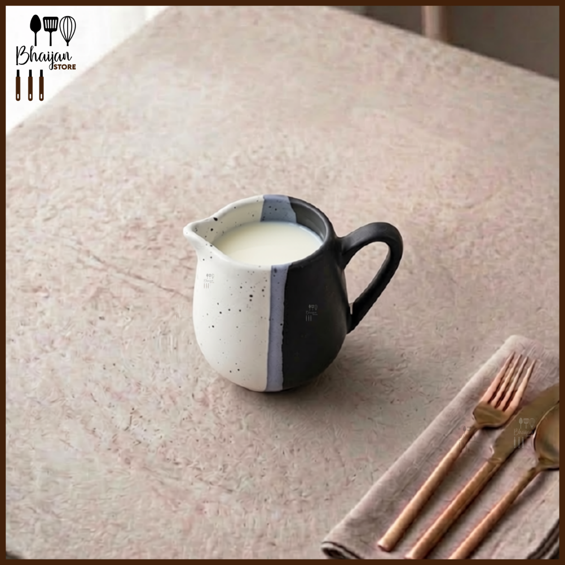 Ceramic Mini Milk Pot
