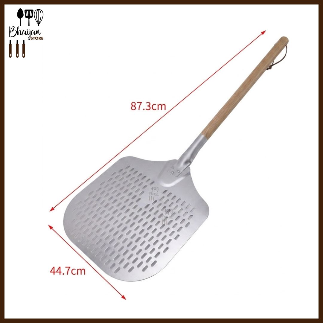 Aluminum Pizza Peel with Wooden Handle