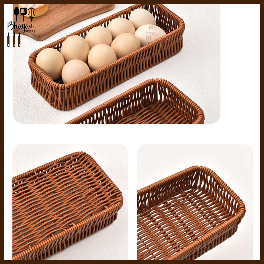 Rectangular Woven Basket