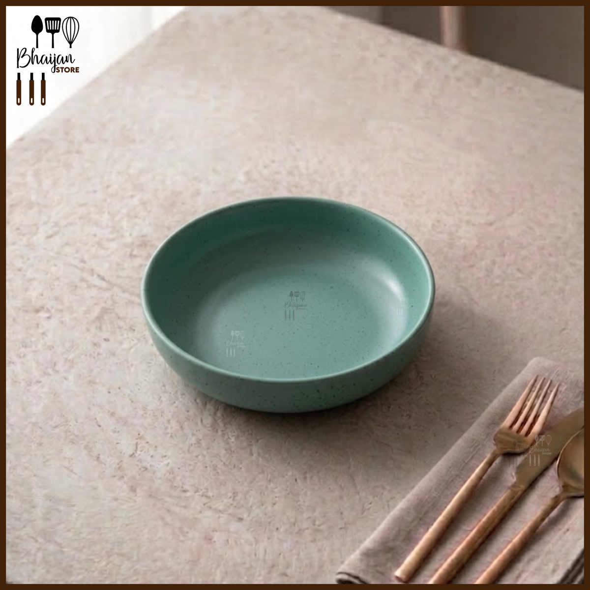 Ceramic Rice Bowl - 7 Inch