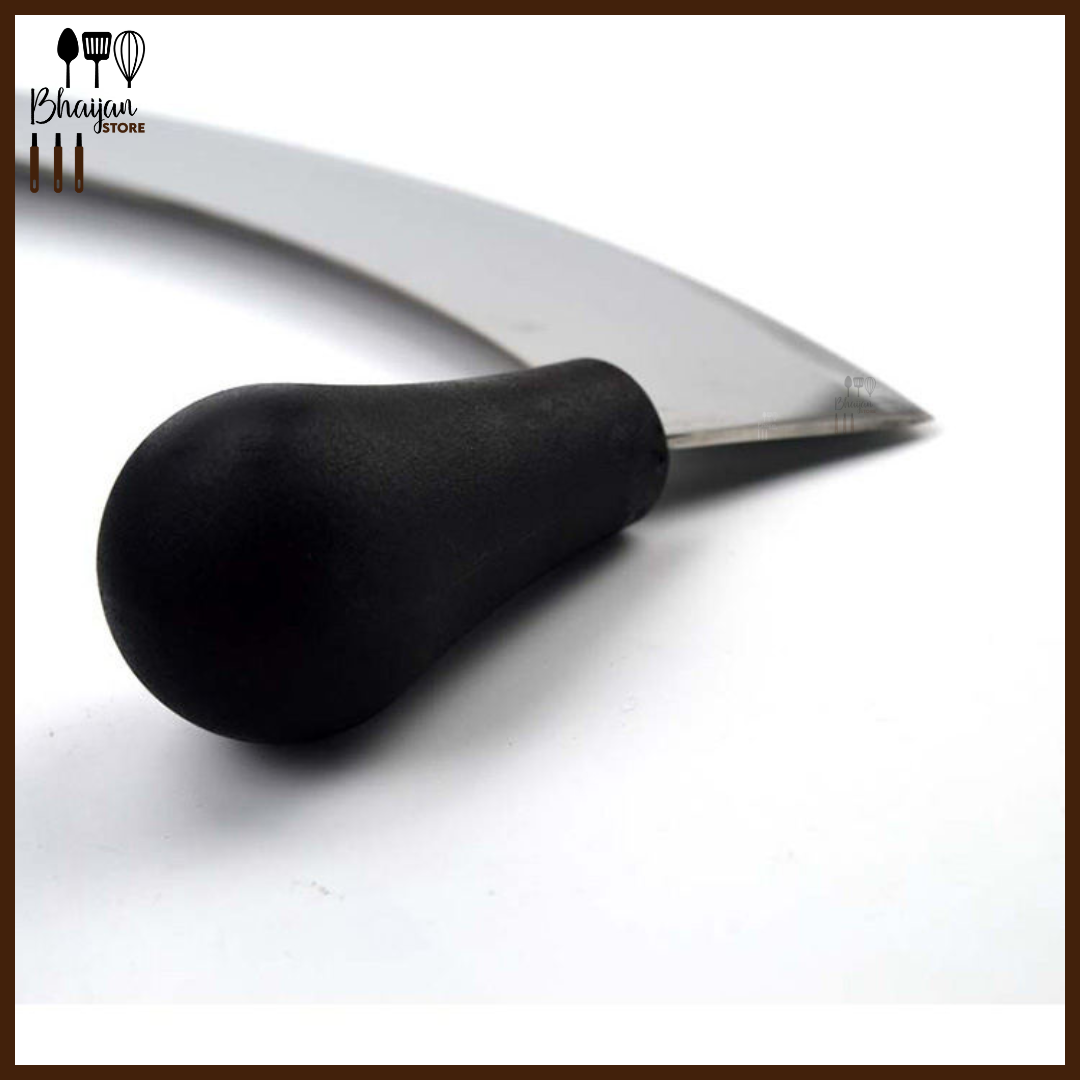 Stainless Steel Rocking Pizza Cutter with Double Handle