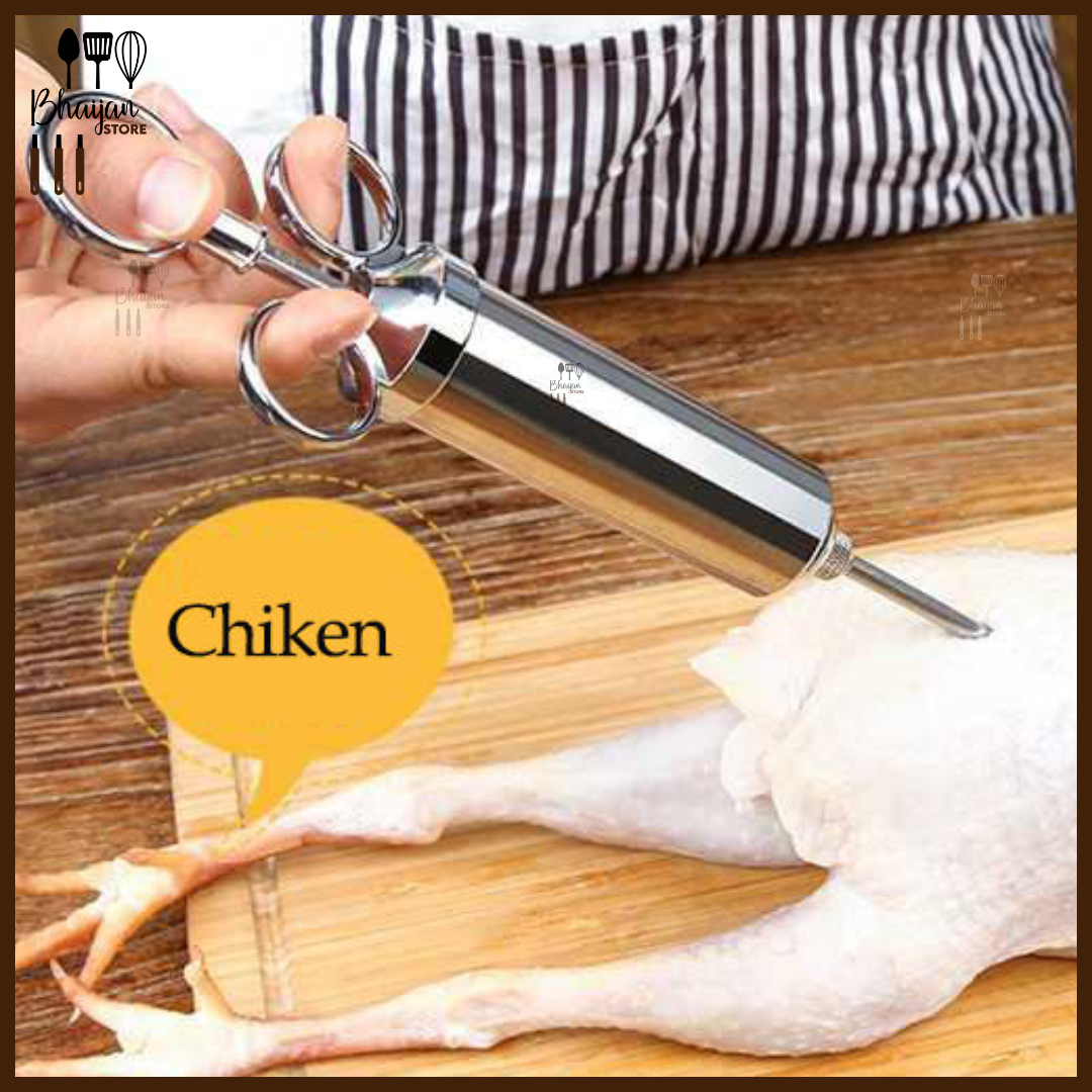 Stainless Steel Food Injector