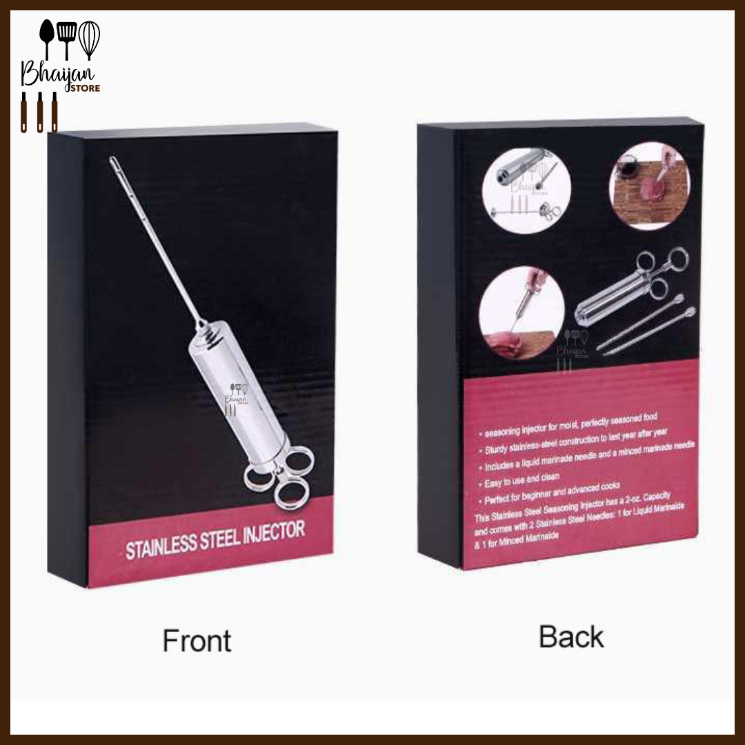 Stainless Steel Food Injector