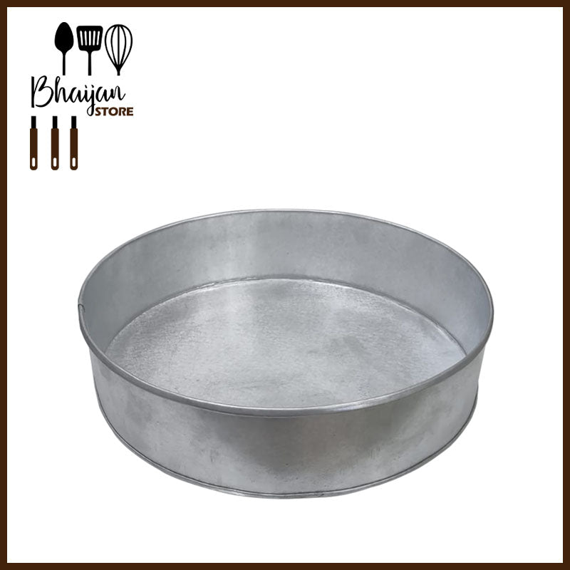 Round Cake Pans (G.I) 3" Height