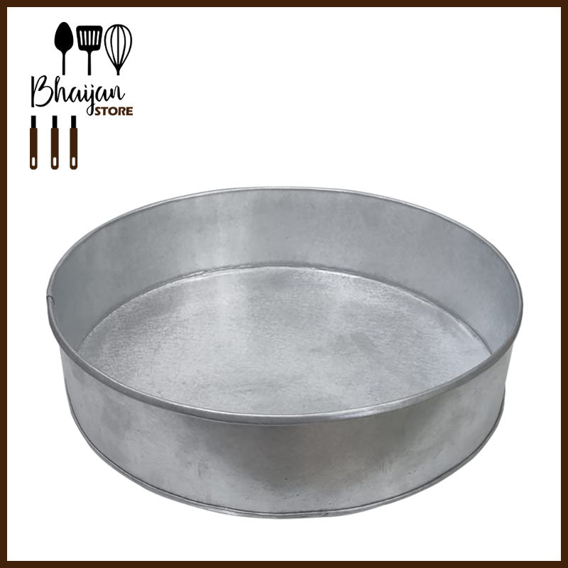 Round Cake Pans (G.I) 3" Height