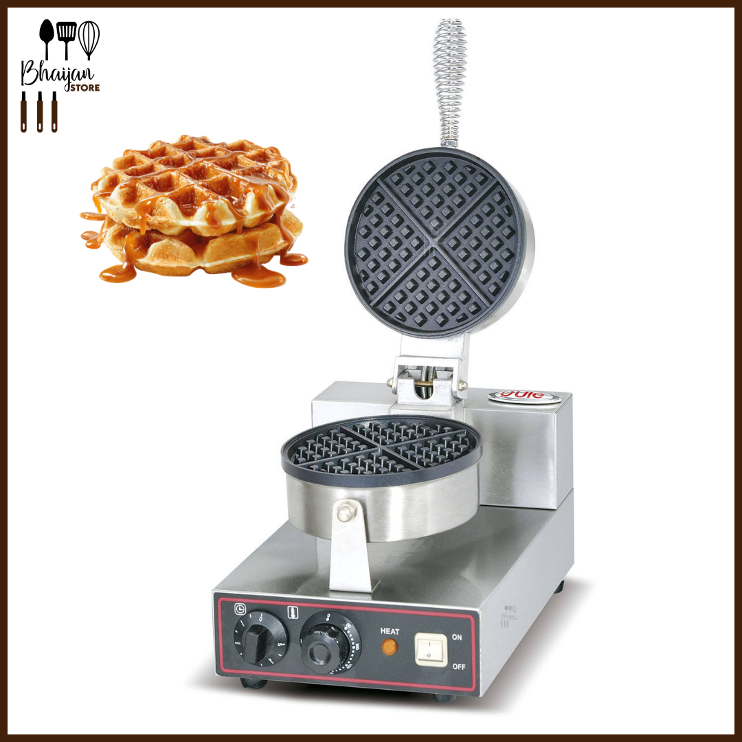 Round Single Waffle Maker