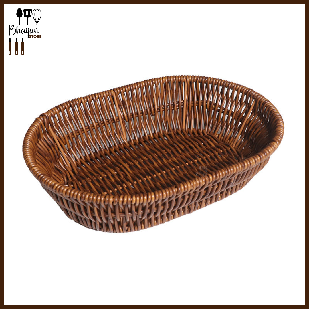 Round Woven Serving Basket