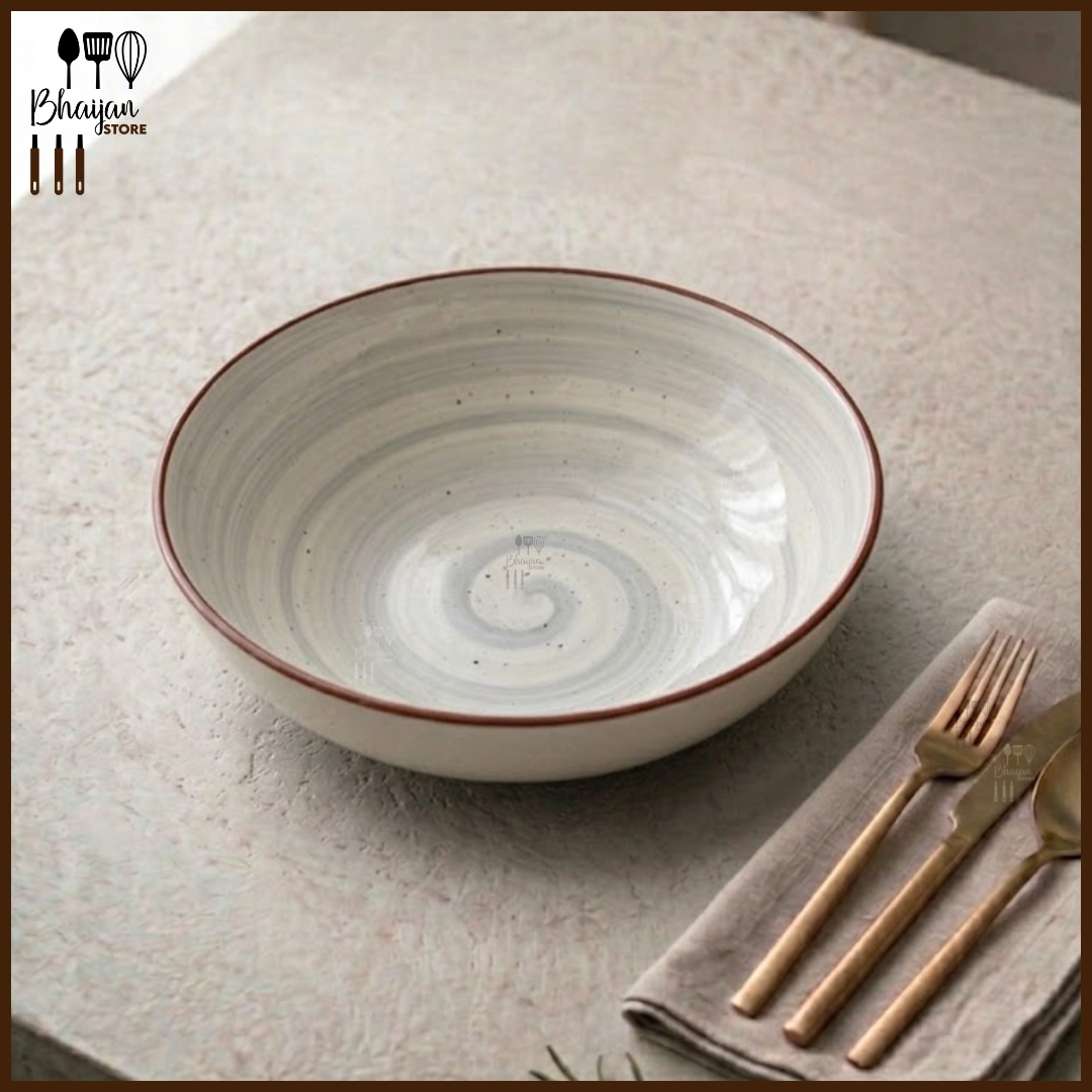 Ceramic Serving Bowl - 9 Inch