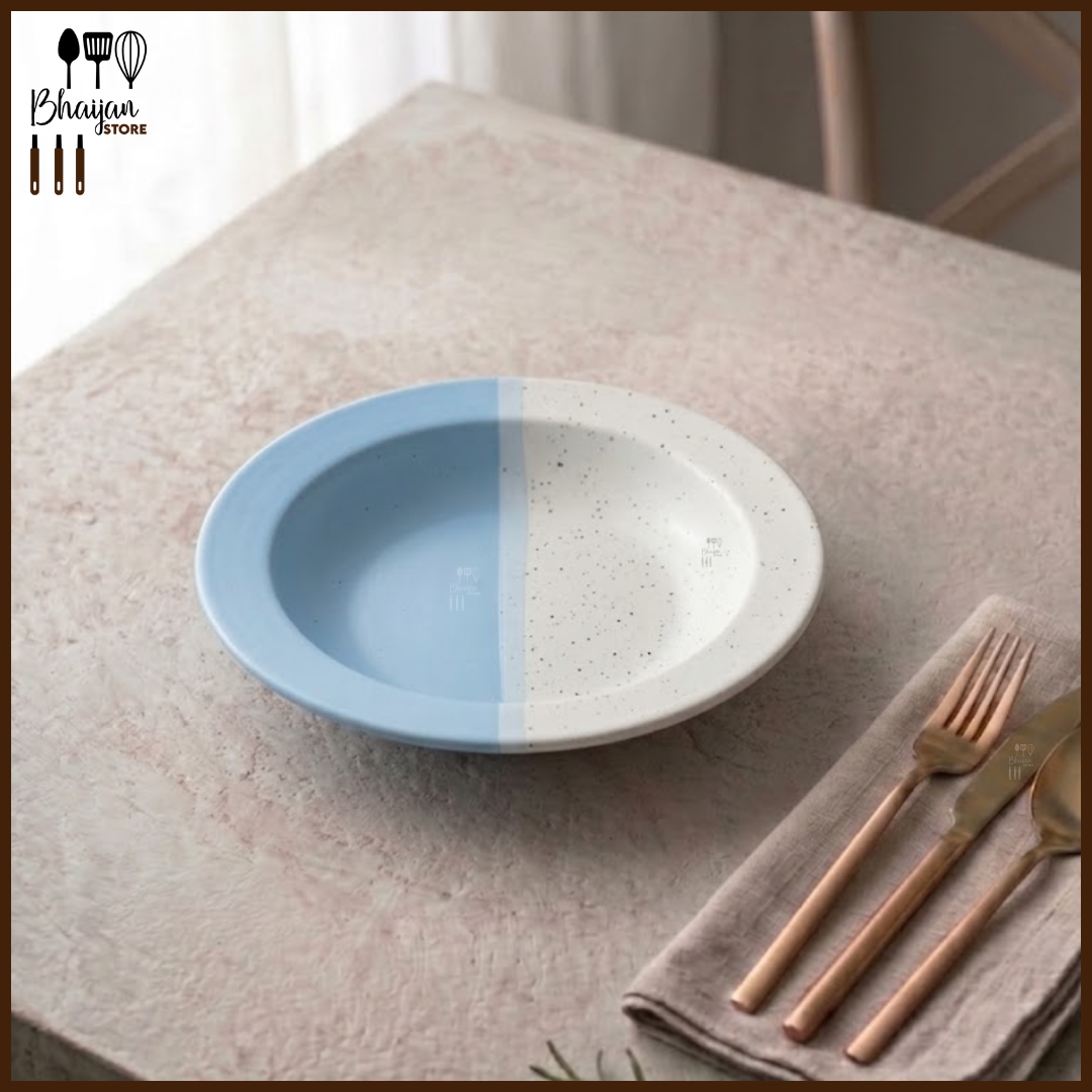 Ceramic Soup Plate - 9.4 Inch